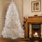 7.5 ft. Pre-Lit White Dunhill® Fir Full Artificial Christmas Tree, Clear Lights